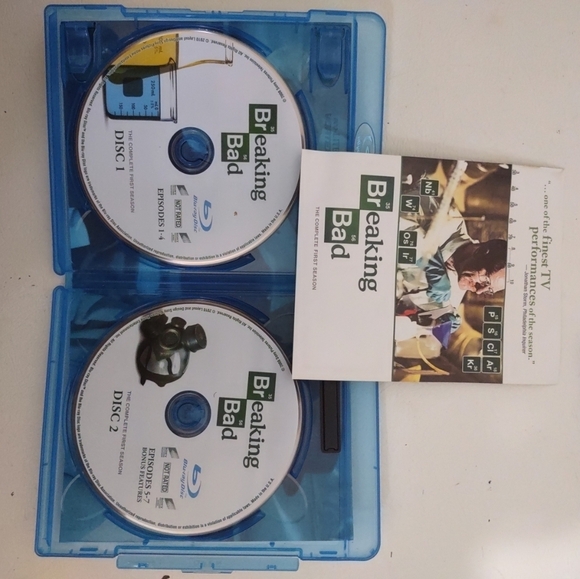 Bundled Lot Of Five Blu-ray Discs Breaking Bad Matrix Star Trek [Blu-ray] DVDs - Picture 8 of 10